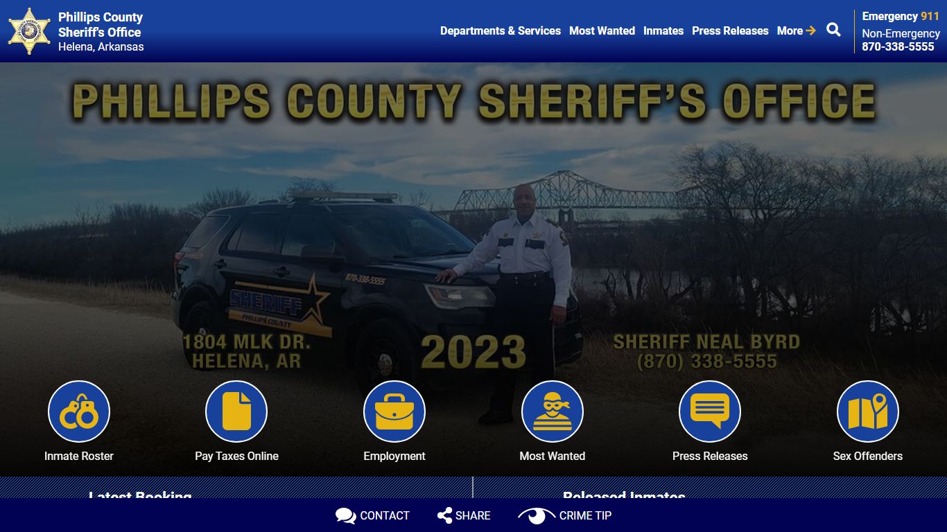 Inmate Roster - Phillips County Sheriff's Office